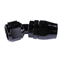 Russell 12AN ProClassic 30 Degree Hose End - Black