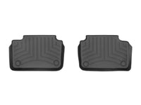WeatherTech 19-22 Volvo S60 Plug-In Hybrid 2nd Row 2pc Rear FloorLiner - Black