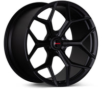 Vossen x Novitec NL4-5L 21x13in - 5x120 BP - ET57 - Satin Black Lamborghini Aventador Rear Wheel