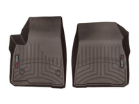 WeatherTech 2017+ Cadillac XT5 Front FloorLiner - Cocoa