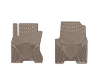 WeatherTech 08-13 Nissan Rogue Front Rubber Mats - Tan