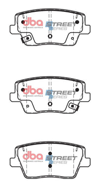 DBA 22-23 Hyundai Veloster (300mm Rear Rotor) Street Series Rear Brake Pads
