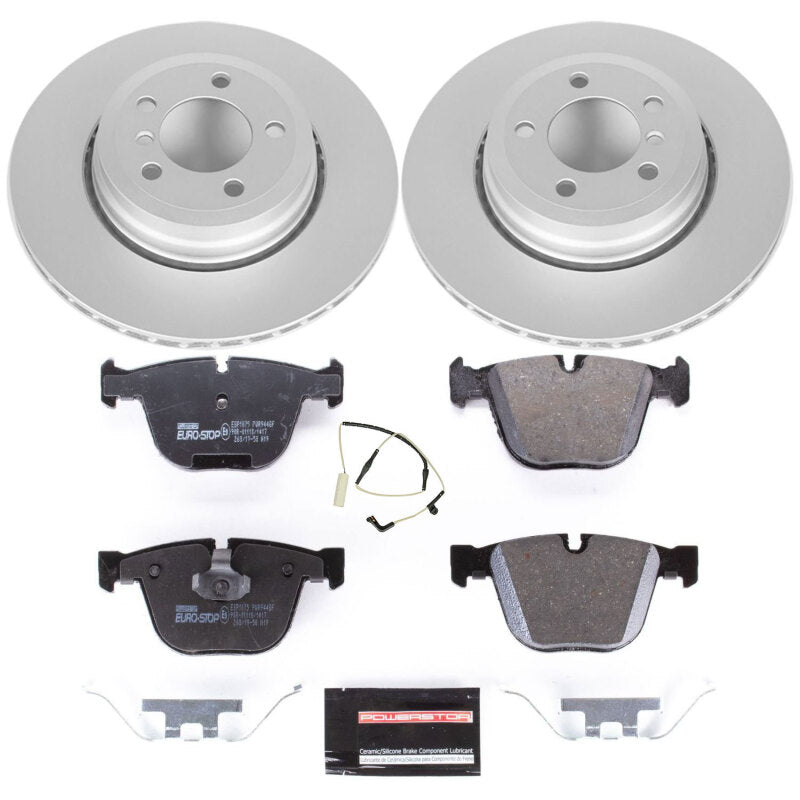 Power Stop 06-08 BMW 750i Rear Euro-Stop Brake Kit
