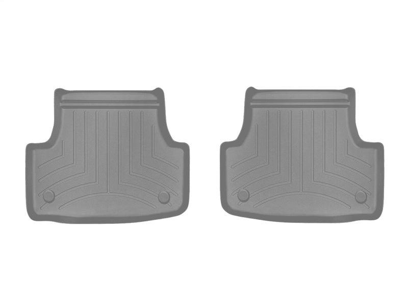 WeatherTech 15-20 Audi A3 (Sedan) / 15-20 S3 (Incl. 17-20 RS3) Rear FloorLiner HP - Grey (2pc Liner)