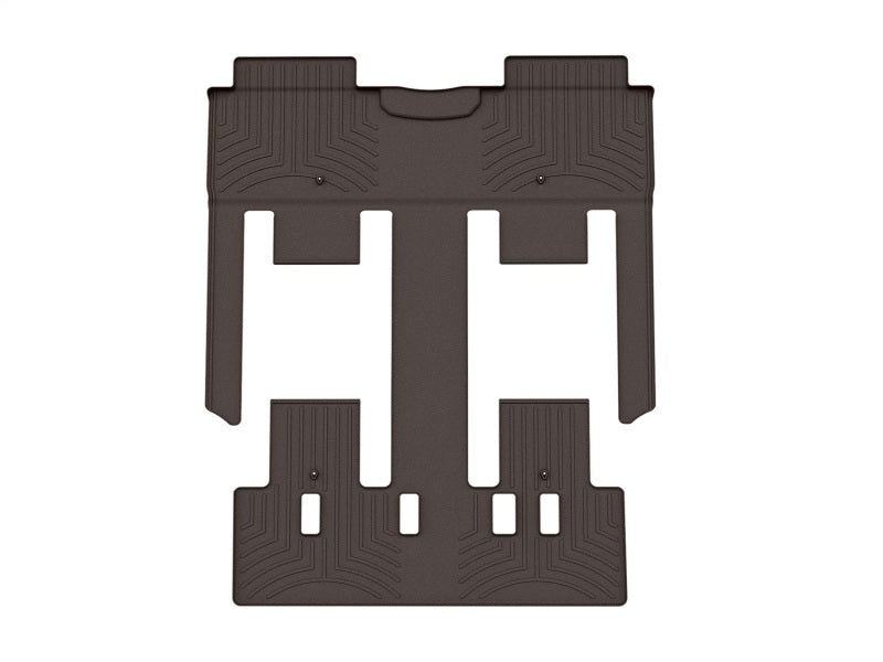 WeatherTech 22-23 Kia Carnival (w/7-Pass. Seating + 2nd Rw VIP) Rear FloorLiner - Cocoa