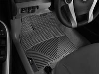 WeatherTech 10-11 Toyota Prius Front Rubber Mats - Black