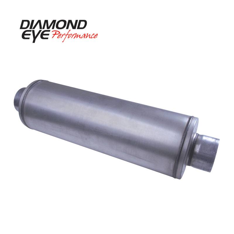 Diamond Eye Muffler 5inx26in OVERALL LOUVERED