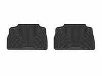 WeatherTech 20-26 BMW X6 40i 2nd Row Rear All-Weather Floor Mats - Black