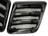 Roush 2018-2023 Mustang Hood Heat Extractors - Gloss Black