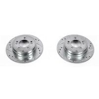 Power Stop 09-17 Hyundai Azera Rear Evolution Drilled & Slotted Rotors - Pair