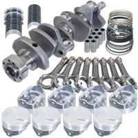 Eagle Chevy 454 1Pc 4.250in Crank 6.385in I-Beam Rods 17cc Dome 4.350in Pistons Rotating Assembly