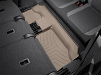 WeatherTech 2018+ Volkswagen Tiguan Rear FloorLiner - Tan (Fits 7 Passenger Models Only)