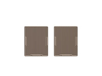 WeatherTech 10+ Ford Taurus Rear Rubber Mats - Tan