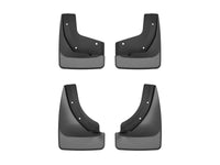 WeatherTech 21-26 Hyundai Seltos Front & Rear Mudflaps - Black