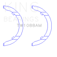 King Engine Bearings VW DKTA EA 888 GEN III Thrust Washer Set