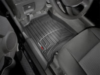WeatherTech 04+ GMC Canyon Ext Cab Front FloorLiner - Black