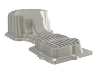 aFe GM Diesel Trucks 17-19 V8-6.6L L5P POWER Street Series Engine Oil Pan Raw w/ Machined Fins