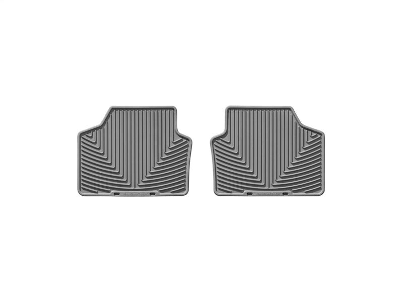 WeatherTech 06-12 BMW 3-Series Rear Rubber Mats - Grey