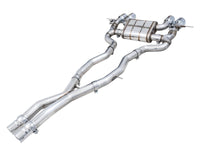 AWE Tuning SwitchPath Cat-Back Exhaust for BMW G8X M3/M4 - Chrome Silver Tips