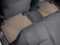 WeatherTech 2016+ Toyota Prius Rear Rubber Mats - Tan