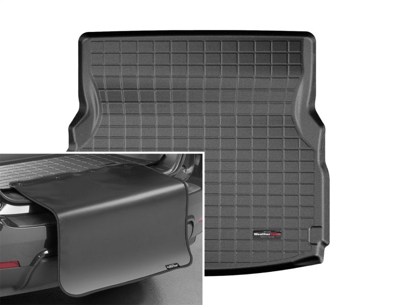 WeatherTech 16-21 Mercedes-Benz C-Class Cargo Liner w/ Bumper Protector - Black