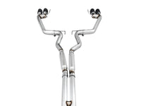 AWE Tuning 2018+ Ford Mustang GT (S550) Cat-Back Exhaust - Track Edition (Quad Diamond Black Tips)