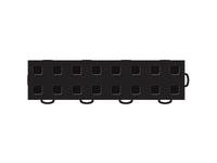 WeatherTech TechFloor - 3in X 12in Tiles(Right Loop) - Black/Black **Order in Qtys of 10