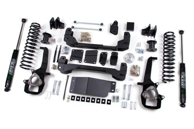 Zone Offroad 09-10 Dodge Ram 1500 6in Kit w/3in Rear