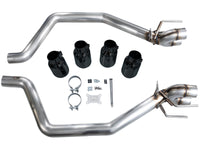 AWE Tuning C6 Chevrolet Corvette Z06/ZR1 Track Edition Axle-Back Exhaust w/ Diamond Black Tips