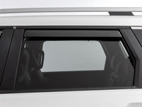 WeatherTech 2026 Hyundai Palisade Rear Rear Side Window Deflectors-Dark Tint