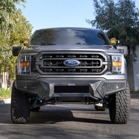 Go Rhino 21-23 Ford F-150 (4dr) Element Front Bumper w/ Fixed Light Bar Mount - Tex. Blk
