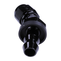 Russell 6AN Twist-Lok 30 Degree Hose End - Black