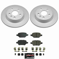 Power Stop 18-22 Buick Encore Rear Z23 Coated Brake Kit