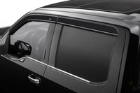 Husky Liners 15-24 Ford F-150 (Incl. Raptor/Lightning) Ventvisor Low Profile (4pc) - Smoke