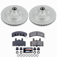 Power Stop 95-99 Chevrolet C1500 Front Z23 Coated Brake Kit