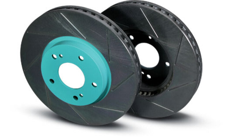 Project Mu SCR Rotor Rear - Nissan Skyline GT-R BCNR33 Green