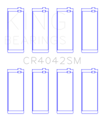 King Engine Bearings BMW 318 M40B16/M40B18/M42B18/M43B16 (Size +0.50mm) Connecting Rod Bearing Set