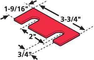SPC Performance Freightliner Shim 1/16in. (6)