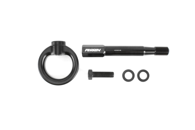 PERRIN 13-26 Subaru BRZ / 13-20 Scion FRS & Toyota 86 / 22-26 GR86 Tow Hook Kit (Rear) - Black