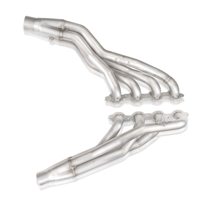 Stainless Works 2020-21 Silverado HD 6.6L 2in Long Tube Header Kit Factory Connect