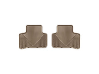 WeatherTech 09+ Mercedes-Benz GLK-Class (X204) Rear Rubber Mats - Tan