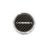 Vossen Classic Carbon Billet Sport Cap 2.0 - Small (VHF) - Transparent Clear - Twill Weave (Gloss)