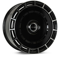 Vossen HF-9 22x9.5 - 5x112 - ET15 - 66.56 - Deep - Gloss Black Polished Wheel