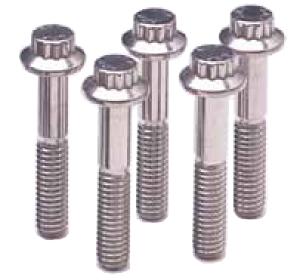 ARP M6 x 1.00 x 60 12pt Black Oxide Bolts - 5pk