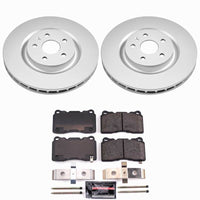 Power Stop 12-13 Buick Regal Front Z23 Coated Brake Kit