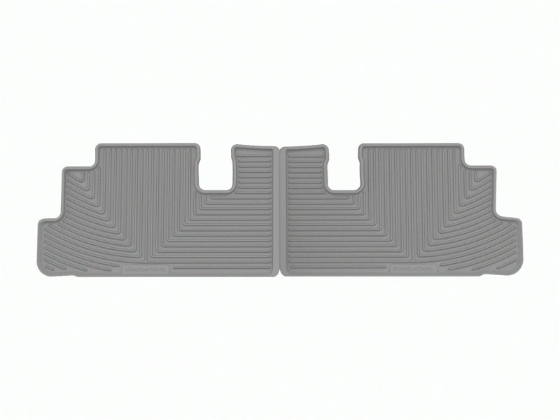 WeatherTech 22-23 Infiniti QX60 Rear Rubber Mats - Grey