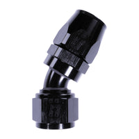 Russell 12AN ProClassic 30 Degree Hose End - Black