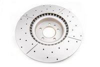 DBA 13-18 Land Rover Range Rover (w/Brembo Brakes) Front Drilled & Slotted Street Series Rotor