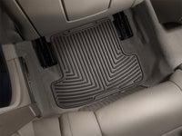 WeatherTech 2012-2015 BMW 6-Series Rear Rubber Mats - Cocoa