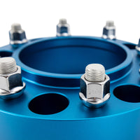 Mishimoto Wheel Spacers - 6x139.7 - 93.1 - 35mm - M12 - Blue
